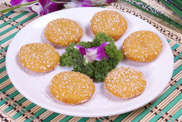 精美南瓜饼图片素材