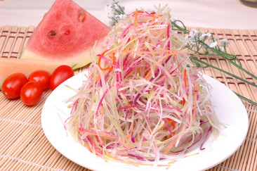 陕北三丝美食图片
