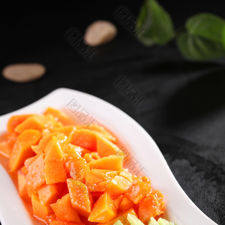芥兰美食美食图片丰木瓜厚图片