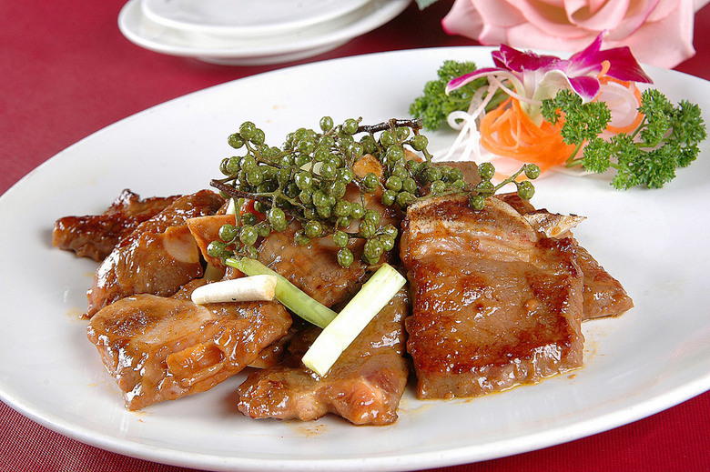 鲜椒煎焗牛仔骨图片 餐饮图片 美食图片 餐饮照片 美食照片 菜品图片