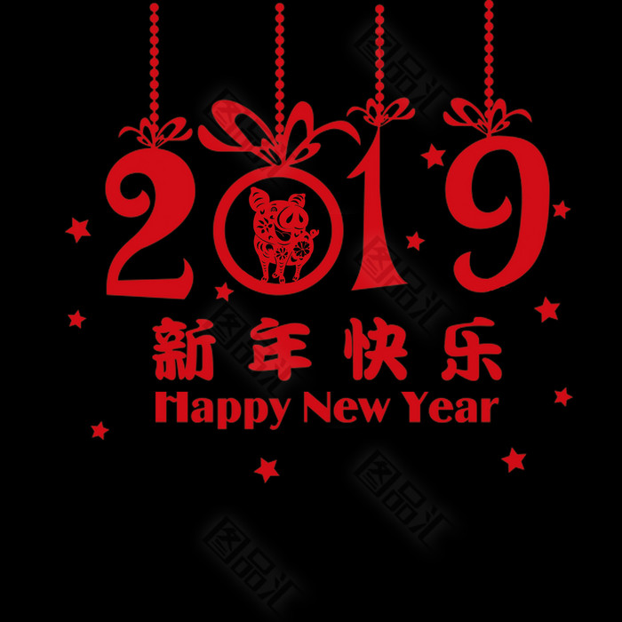 2019精美春节玻璃贴 2019精美春节玻璃贴