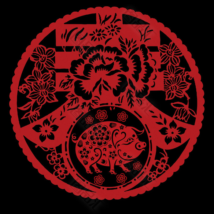 精致春字玻璃贴 精致春字玻璃贴