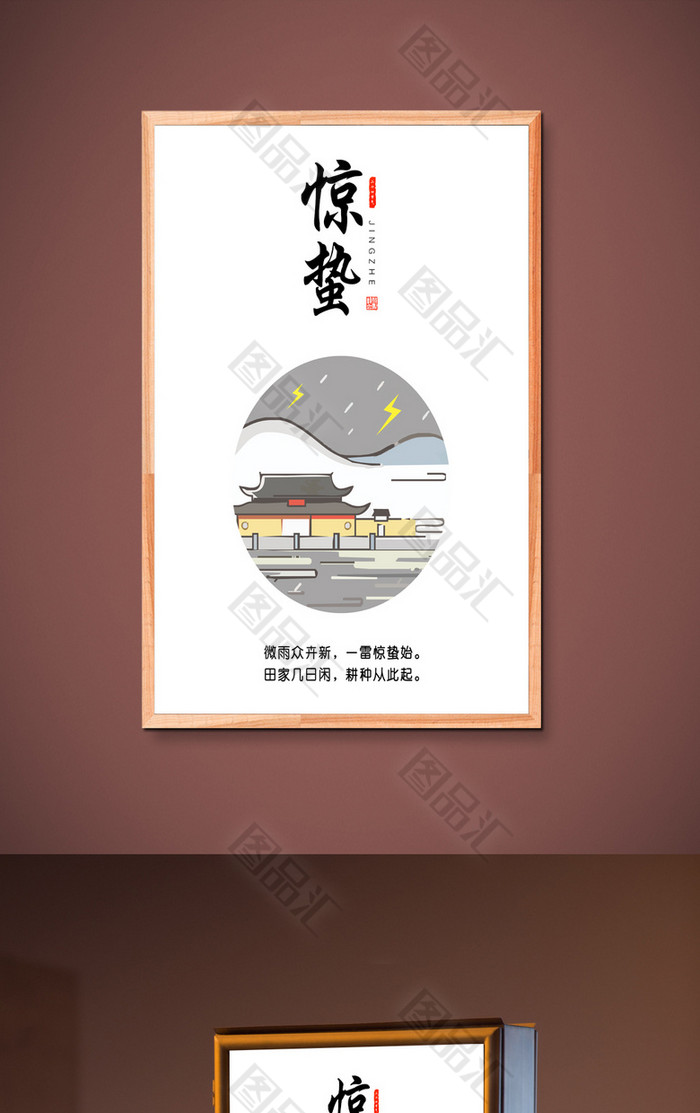 惊蛰节气展板 惊蛰节气展板