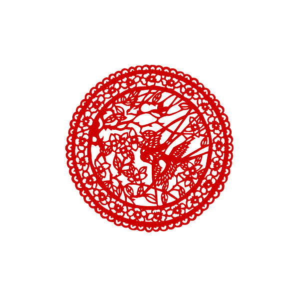 古典传统剪纸矢量素材 古典传统剪纸矢量素材