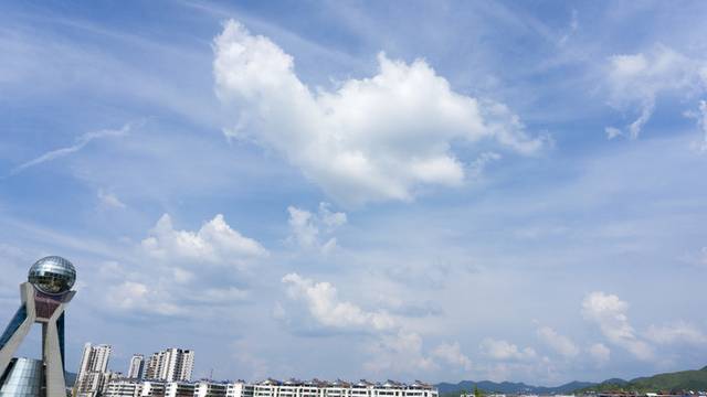 蓝天图片