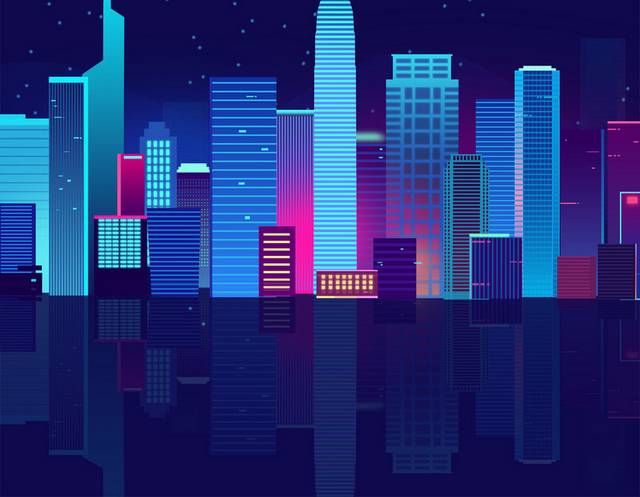 现代科技背景
