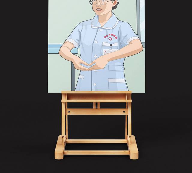 卡通手绘护士