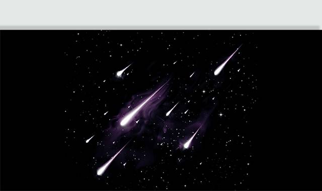 流星雨图片