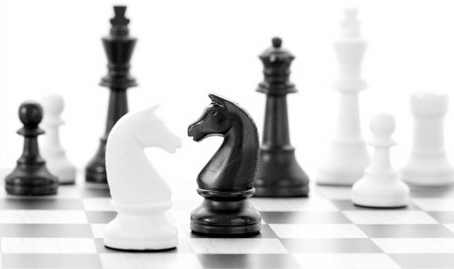 黑白象棋棋子图片