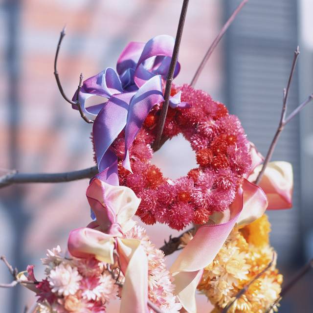 鲜花花环