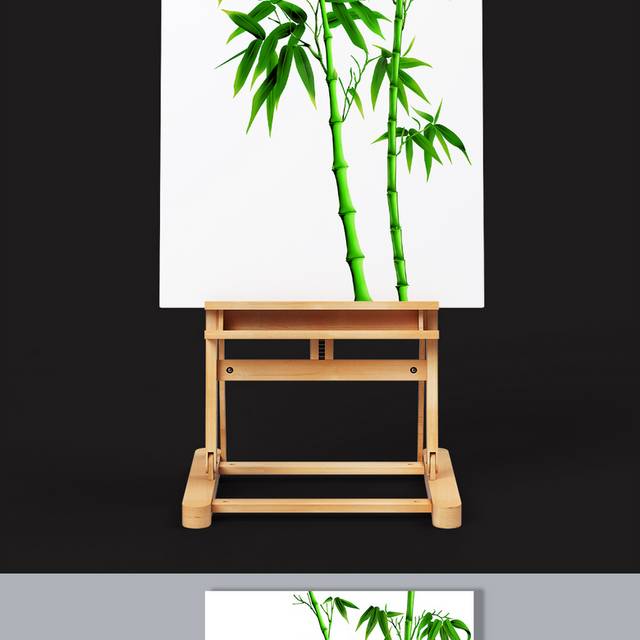 绿色竹子素材图片