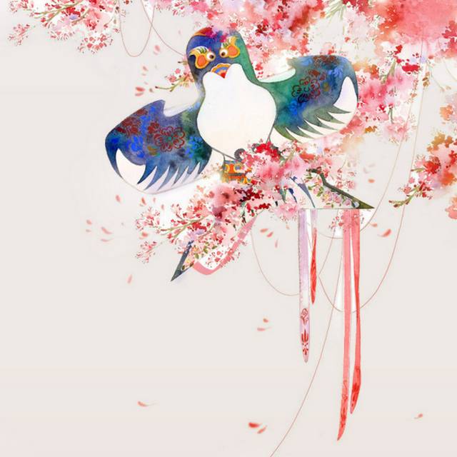中国风梅花背景