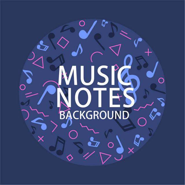音乐符号音符素材