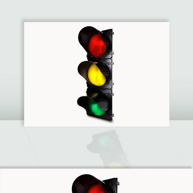 交通灯红绿灯图片