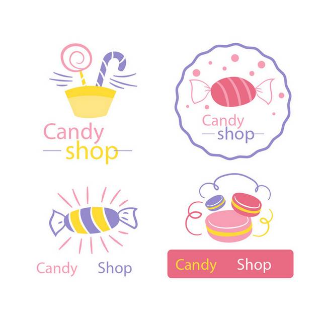 糖果店logo