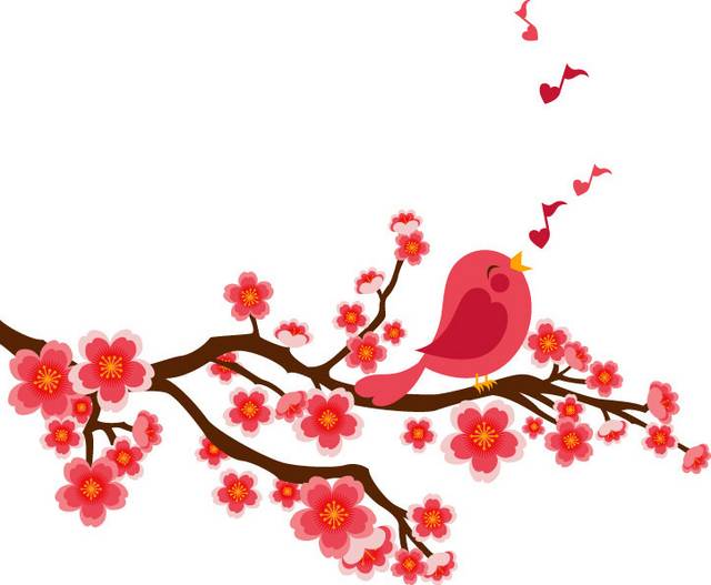中国风梅花背景