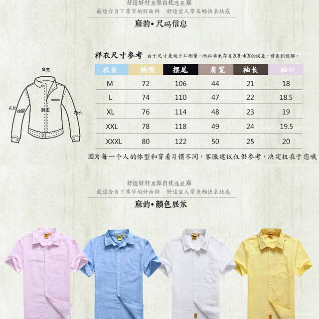 男装详情页