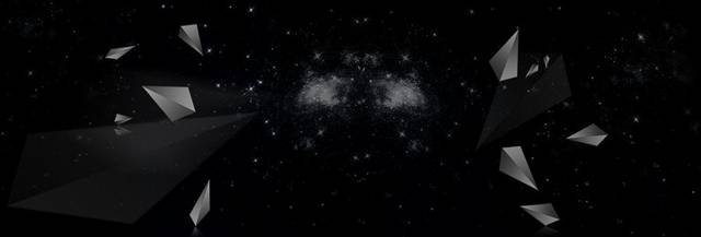 黑色banner模板