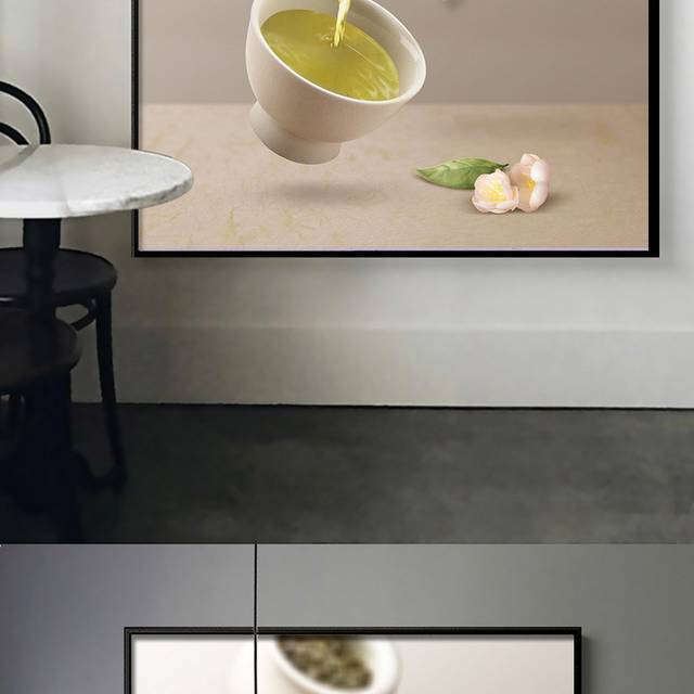素材生活小清新茶壶装饰画