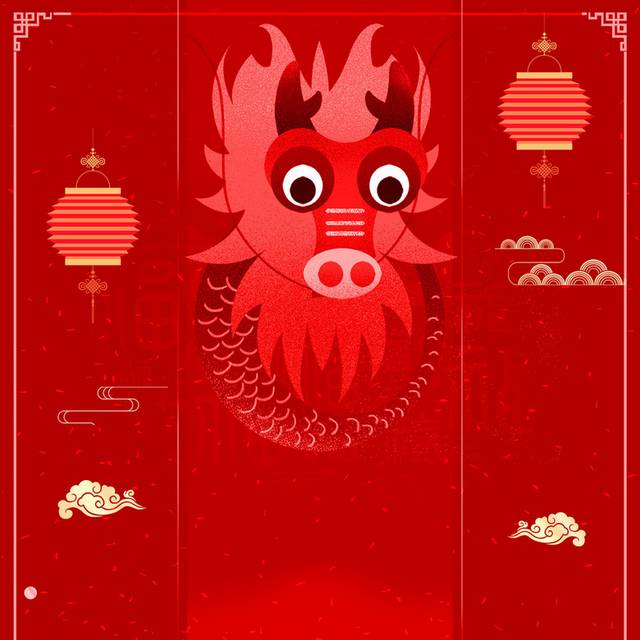 红色喜庆背景