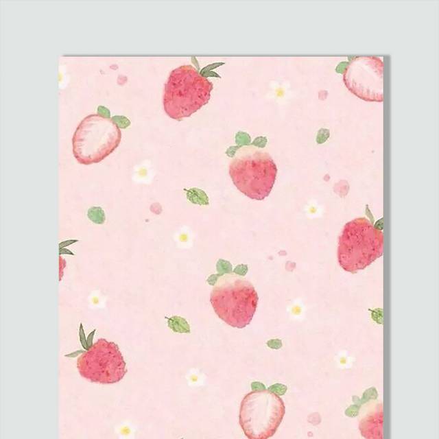 粉色草莓背景图片