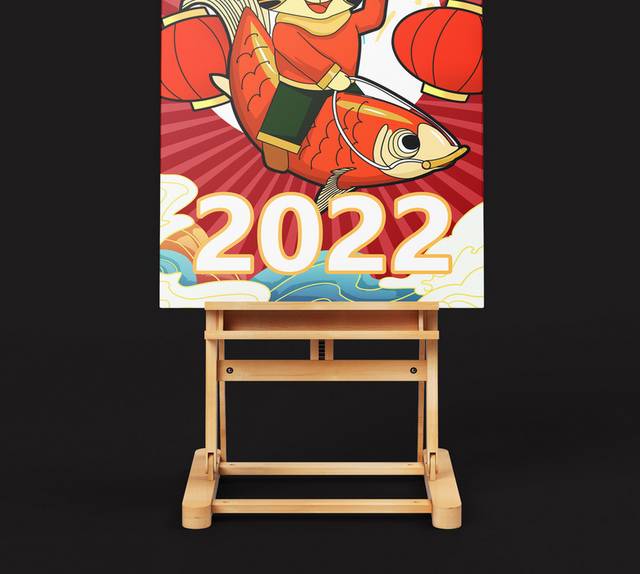 虎年老虎2022春节插画