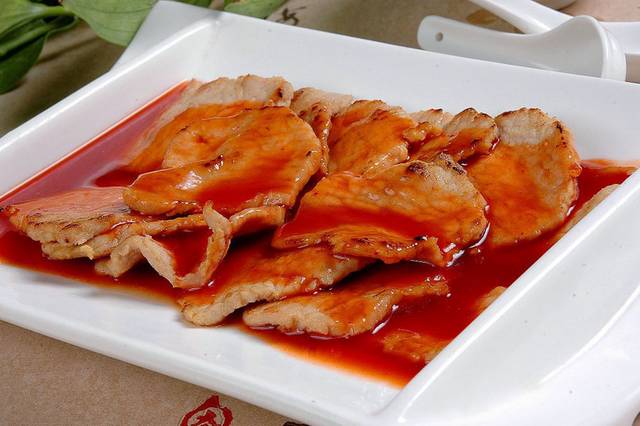 中式猪扒美味高清图片