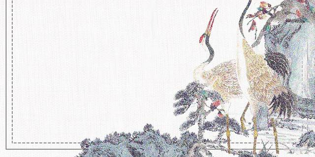 中国风梅花背景