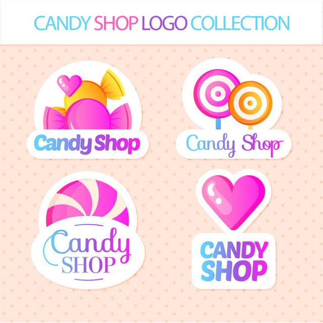 糖果店logo