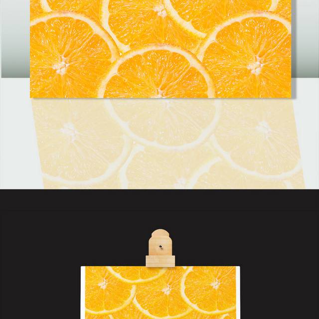 橙子水果背景图片