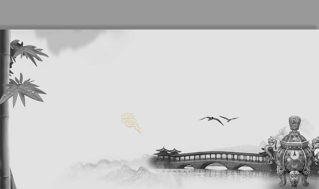 古典桥梁建筑中国风图片