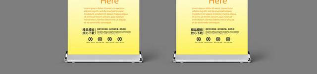 扭扭车X展架