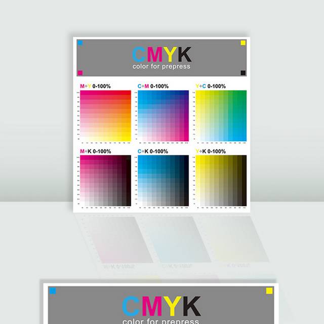 CMYK色谱设计
