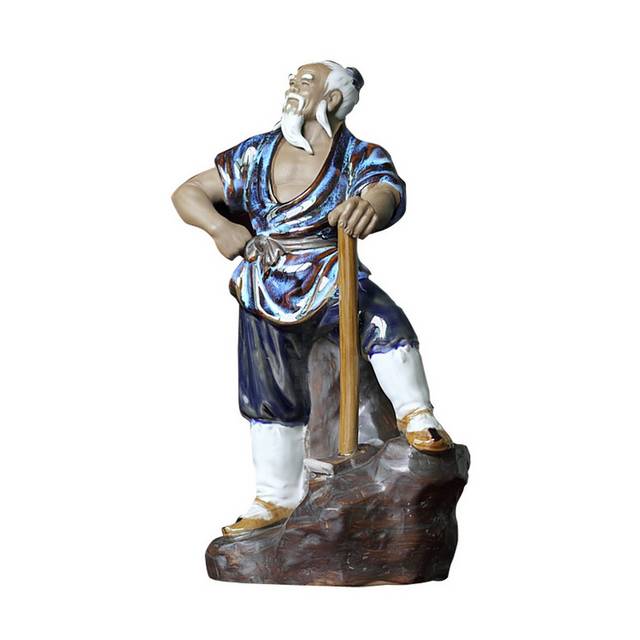 愚公雕塑人物