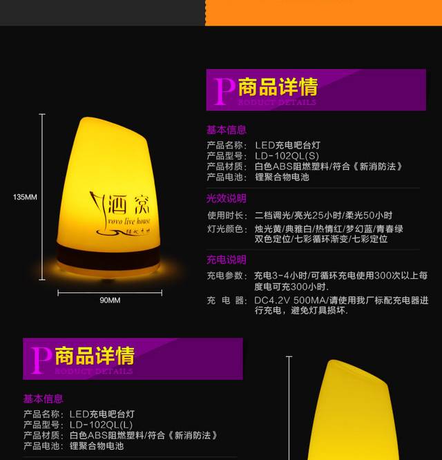 灯具详情页