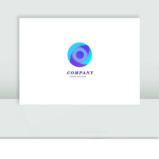 矢量圆形企业logo