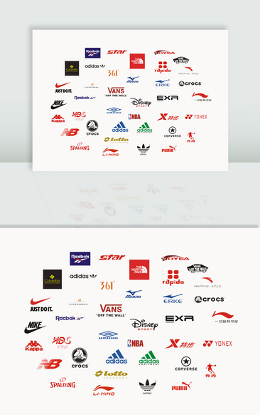 运动品牌logo大全素材图片