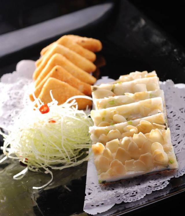 杏香翠塘豆腐美味图片