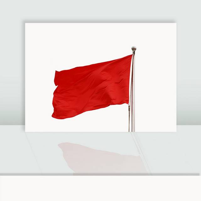 红旗图片素材