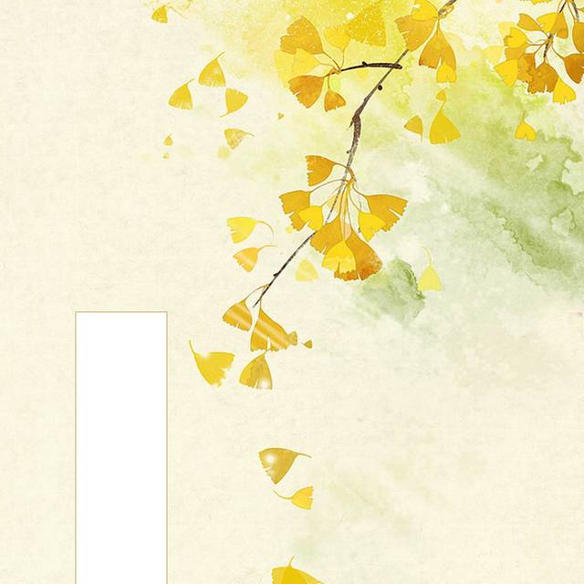 简约黄色背景