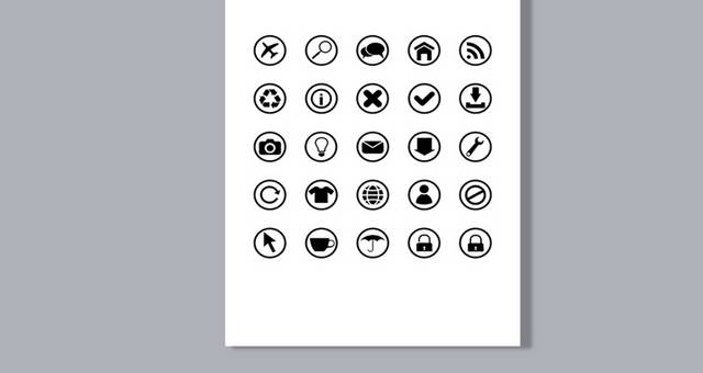 通用icon按钮状态小图标