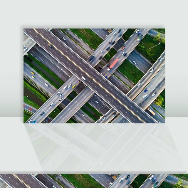 交通道路摄影图