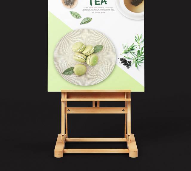 绿茶广告素材