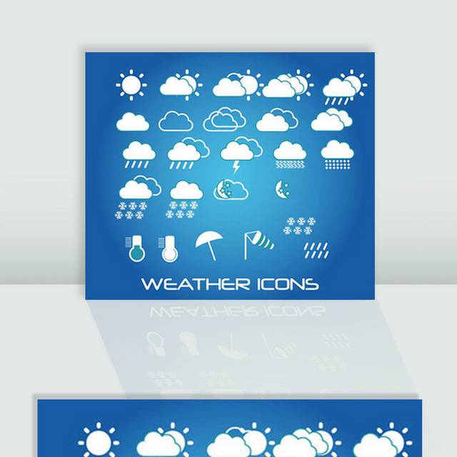 天气预报气象标志