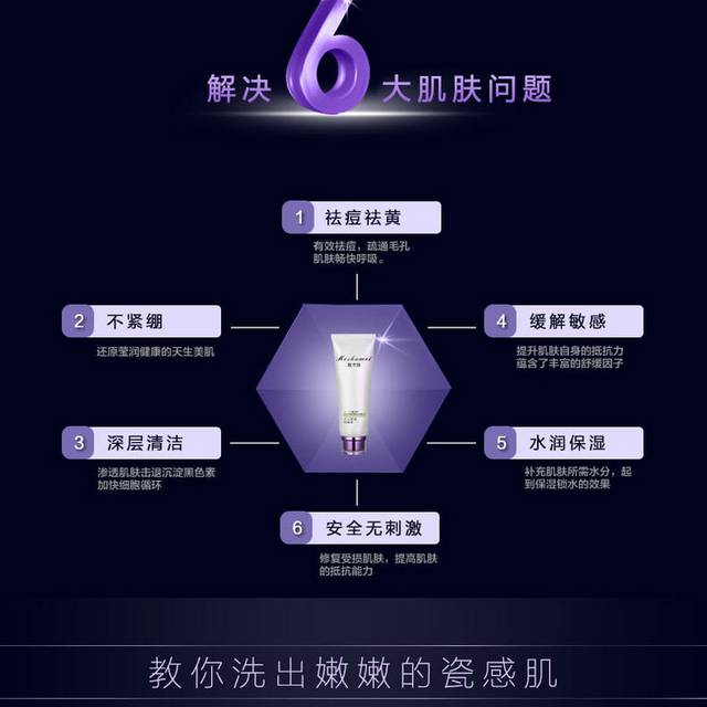 淘宝电商店铺化妆品护肤品详情页