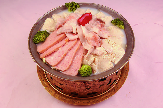 大白菜冻豆腐五花肉