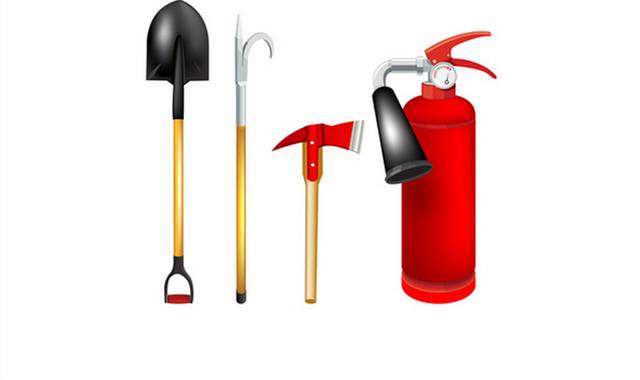 消防工具设计元素