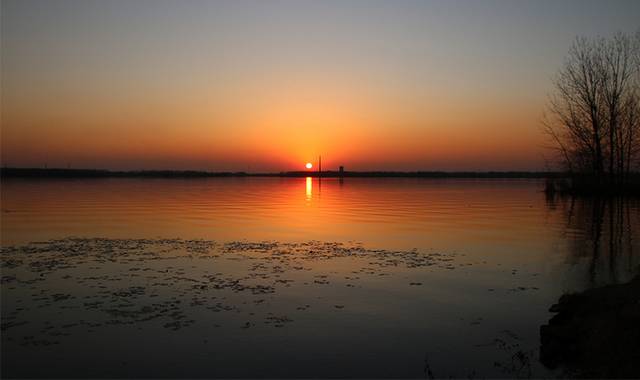 晚霞夕阳图片