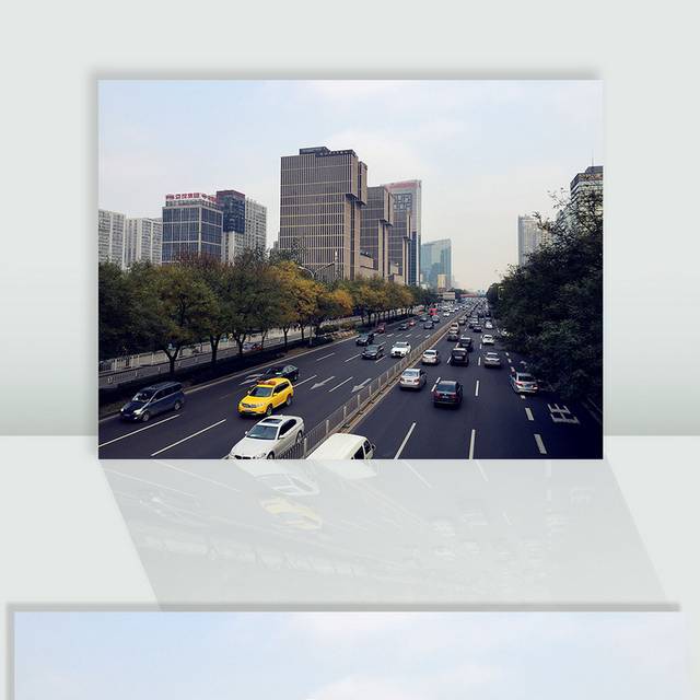 城市道路建筑图片