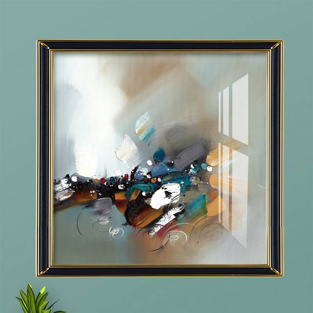 欧美美式装饰画无框画